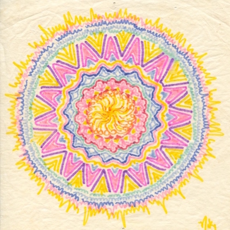 Napkin Mandala